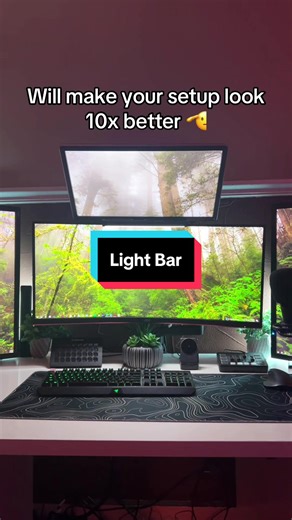 Lights up my whole setup, makes everything look so much better 🤩 | set up