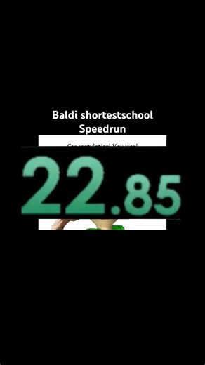Baldi speedrun #baldibasic #baldi #baldimods #baldibasicplus #bbplus #madebyme #baldiplus #gameplay