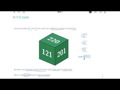 1. Guess and Check - 0-1-2 cube