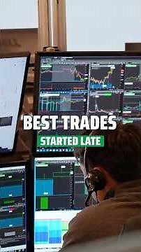 How to Trade When You’re Late #optionstrading