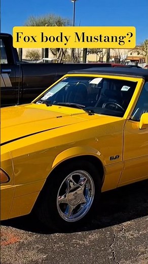 Is the fox body Mustang the best Mustang design ever? #mustang #ford