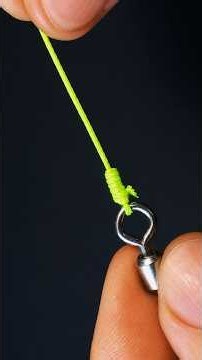🎉Quick & Easy Strong Fishing Knot!