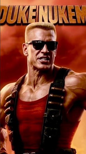 Duke Nukem: Live-Action Movie Concept — Who Should Play The Duke? (AI Assisted)
