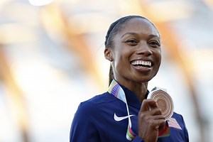 Sprinting legend Allyson Felix considers efforts to empower women as the biggest part of her legacy