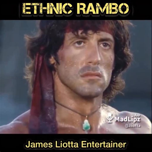 James Liotta on Instagram: "The #ethnic #rambo #movie we needed… but never got 😅 @officialslystallone we need a new Rambo!"