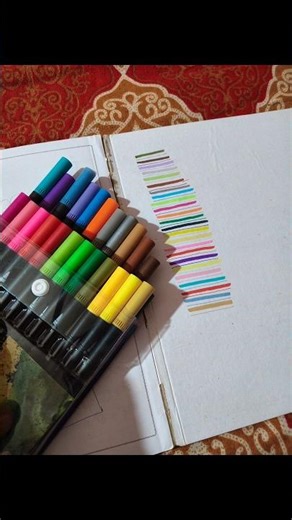 new colour sets, art material #art #colors #shorts