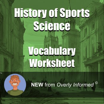 History of Sports Science Vocabulary Worksheet