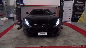 Ferrari 812 Novitec dyno sound