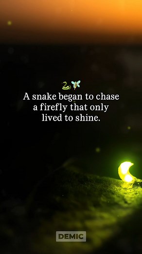 Moral Story of the Day - The Snake and the Firefly 🐍🤔 | DEMIC