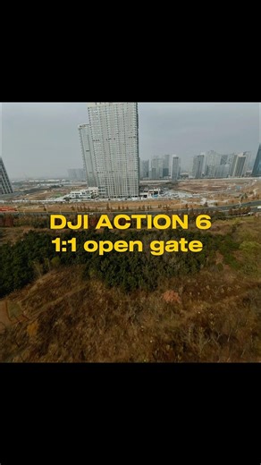 Dji action 6 open gate #shorts #djiaction6