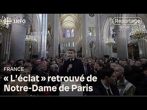 Restored Notre-Dame Cathedral in Paris Unveils