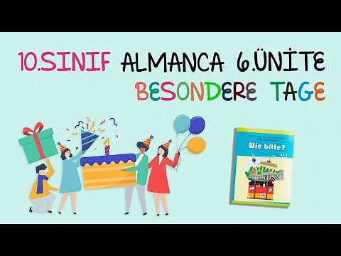 10th Grade German | Unit 6 (In the Book) - Besondere Tage
