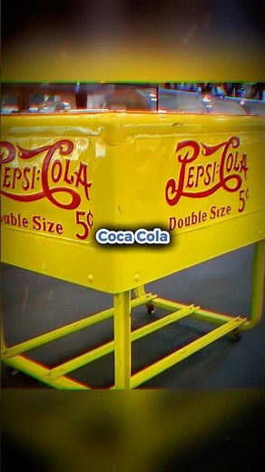 🥤🕵️ Rare 1930s Pepsi "Double Size" Cooler!