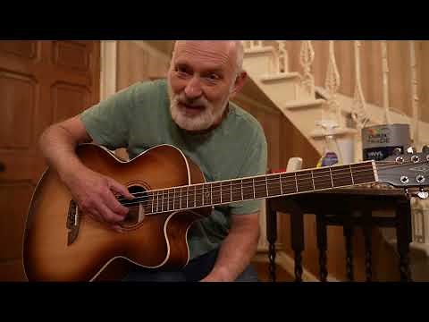 Alvarez 8-string Baritone ABT60CE-8SHB first impression