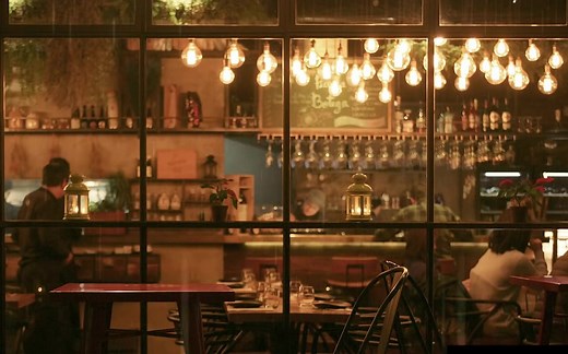 超治愈 | 午夜爵士咖啡馆 Relaxing Jazz & Rainy Coffee Shop l 白噪音 l 学习BGM