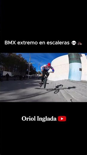 BMX extremo en escaleras 💀🚲
