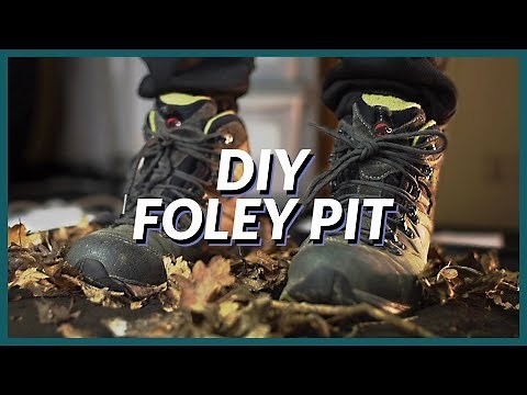 How to Build a DIY Foley Pit | The Film Look