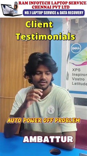 Laptop Auto Power Off Problem 🔧 | Laptop Shuts Down Automatically | Raminfotech Laptop Service