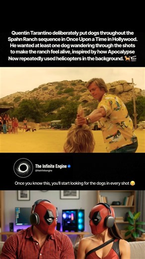 Once Upon a Time in Hollywood: Tarantino Hid This Detail in the Ranch Scene 🤯🐕