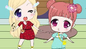 Dress Up Chibi Twins