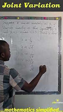 Mastering How To Find Joint Variation