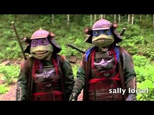 teenage mutant ninja turtles 3 (funny scene)