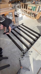 Day 1 of putting together my new CNC. #woodworking #cnc #onefinity #howto