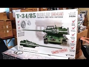 НОВИНКА! Модель Т-34-85 "Берлин, 1945" от "Звезды" и Colibri Decals (1:35 и 1:72).