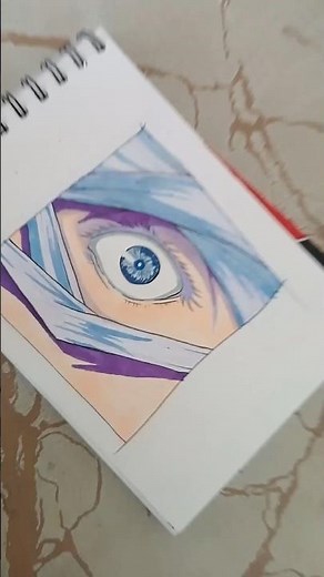 How To Draw Gojo's Eyes (Step By Step)