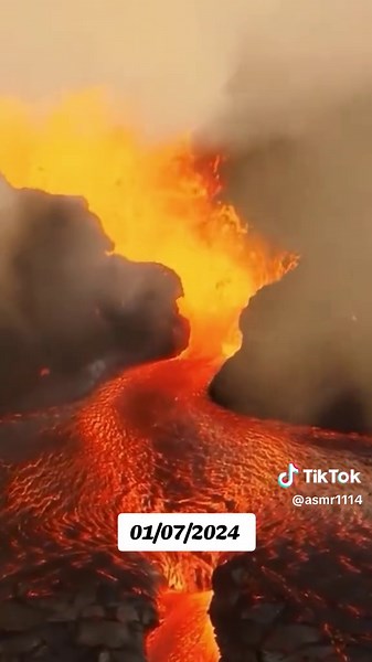 Stunning Volcano Eruption Footage: Lava in Action
