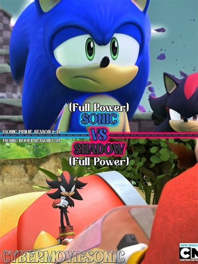 Prime Sonic vs Boom Shadow