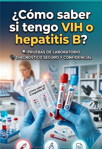 Pruebas rápidas y precisas de VIH y hepatitis B cerca de ti