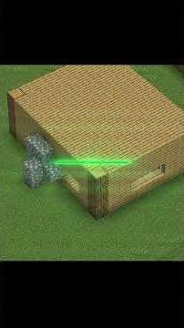 Tested the Overpowered ORBITAL RAILGUN in Minecraft! (Insane Explosion) #minecraft #gaming