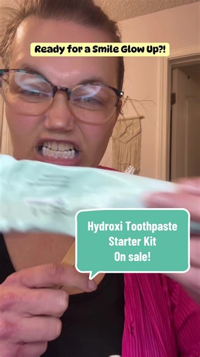#creatorsearchinsights Ready for a smile glow up? Introducing the Davids starter kit featuring Hydroxi whitening with enamel health toothpaste and a nano hydroxyapatite bamboo toothbrush. The advanced formula provides gentle whitening while the bamboo toothbrush ensures a refreshing clean. Upgrade your dental routine today and invest in your smile with this exceptional starter kit NOW in the shopping link! #OralHygeine #FallDealsForYouDays #ViralToothbrush #TikTokShopCreatorPicks