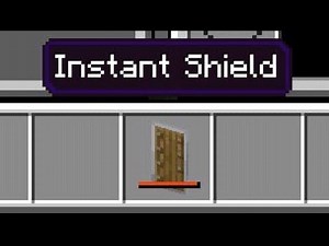 Command Block Tutorial - How to Make INSTANT SHIELD in Minecraft PVP