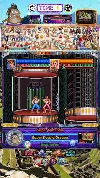 Super Double Dragon (SNES) 『Speedrun』 Stage 1 #snes #superdoubledragon #beatemup