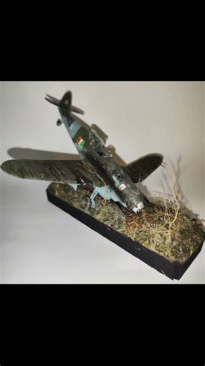 BF 109 Craché Italeri 1/48