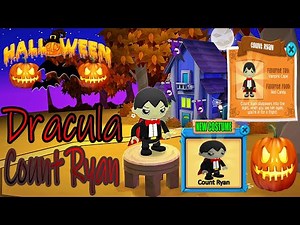 Tag with Ryan Halloween Update Dracula Count Ryan New Costume All Characters Unlocked Pumpkin Plane