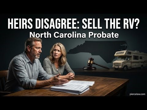Can the estate sell an RV if heirs don’t agree? | NC