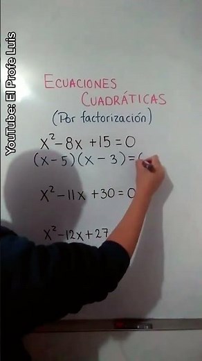 How to SOLVE QUADRATIC EQUATIONS using the FACTORING METHOD 🔥