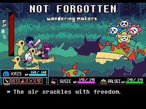 Deltarune Chapter 3 Secret Boss - Immortal Hydrangea