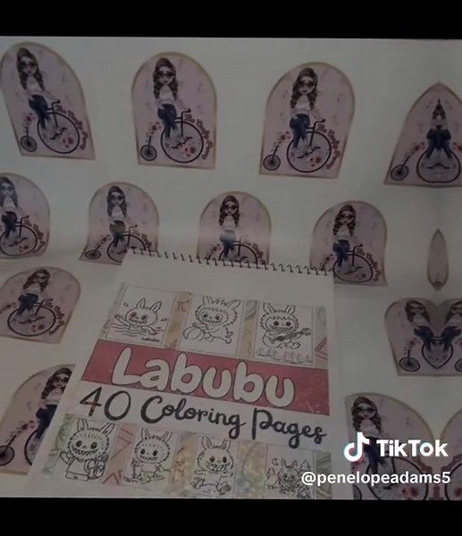 Labubu Colouring Book: Jump into Creativity