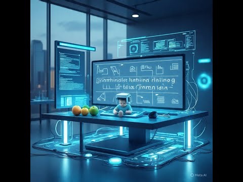 What is Machine Learning Simple Example Baby Learning Apples & Oranges.