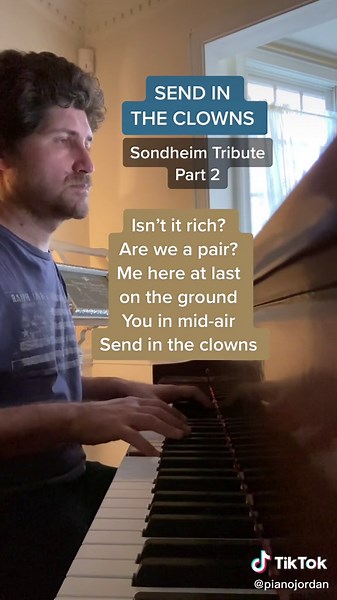 Piano Tribute to Sondheim: Send In the Clowns