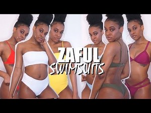 RATING ZAFUL SWIM SUITS | TRY ON HAUL | BIKINIS IN EVERY COLOR FOR SUMMER!