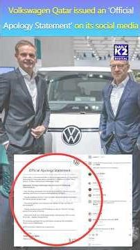 Volkswagen Qatar’s ‘Official Apology’ That Turned Into a Marketing Masterstroke
