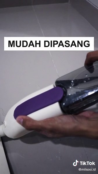 #disponsori MIISOO SPRAY MOP (terdapat tabung air, penggunaan yang mudah, dapat menjangkau area sempit) #miisoo #tiktokshop #racuntiktokshop #homeliving #viralditiktok #fyp
