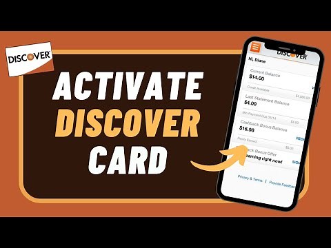 Discover - How to Activate Card?
