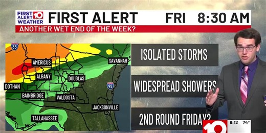 Temperatures Climb, Rain Chances Return