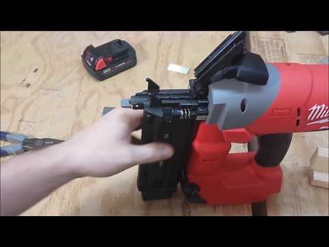 Milwaukee M18 Brad Nailer Review